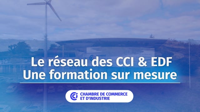 CCI France et EDF - Une formation sur mesure