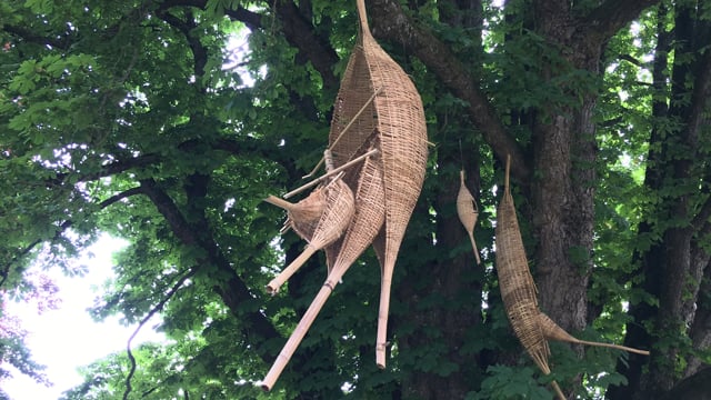 Land'art à Chateaubriant - Jean-Yves Bardoul - Le Nid et Nuages
